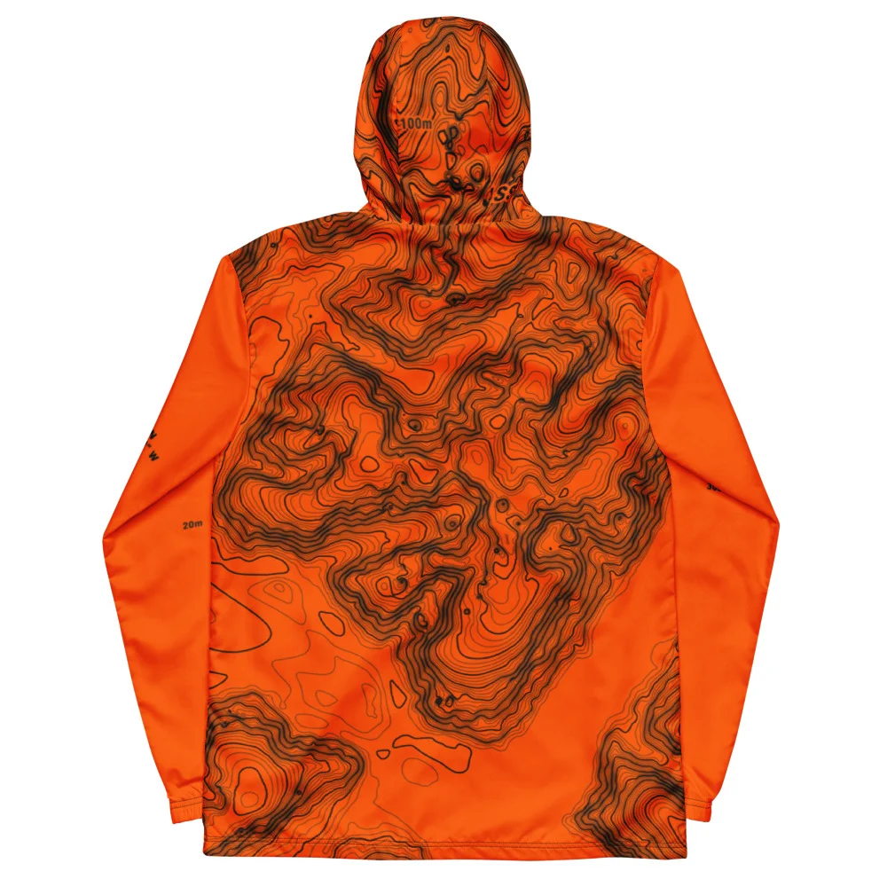 Girdwood Turnagain Arm Technical Fjord Windbreaker Flat Back