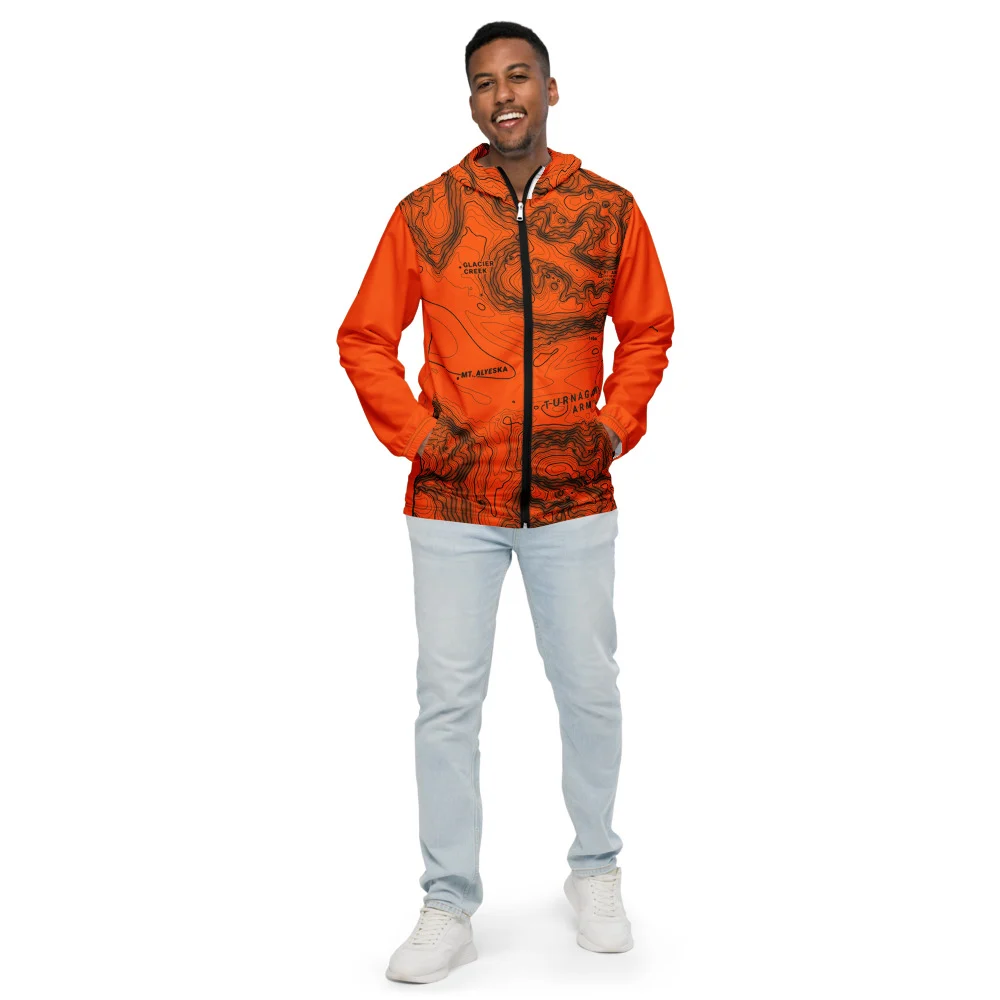 Girdwood Turnagain Arm Technical Fjord Windbreaker, front