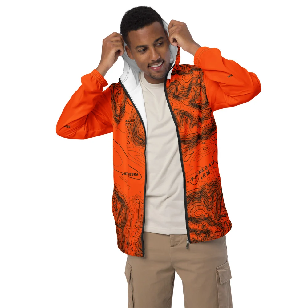 Girdwood Turnagain Arm Technical Fjord Windbreaker Model 1