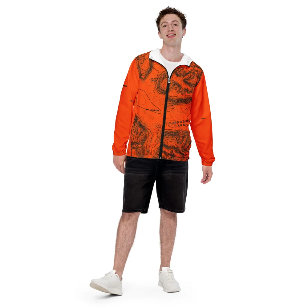 Girdwood Turnagain Arm Technical Fjord Windbreaker Model 2