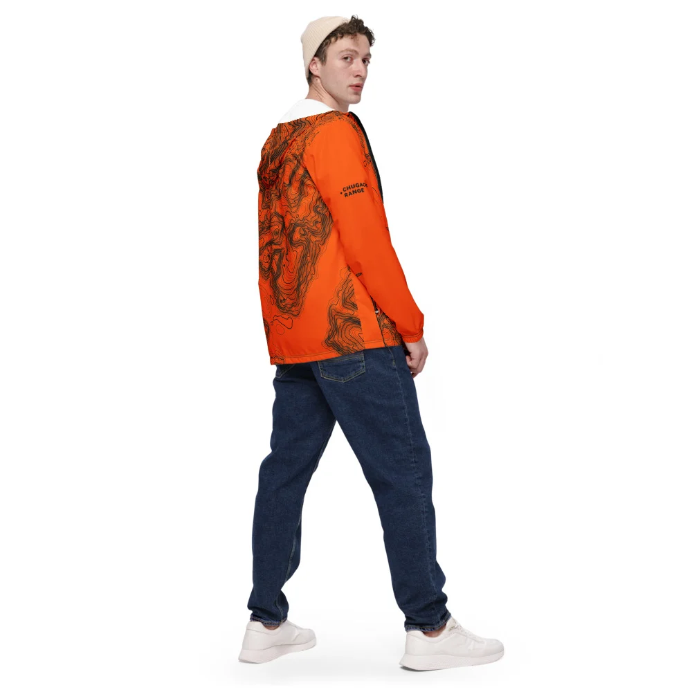 Girdwood Turnagain Arm Technical Fjord Windbreaker Model Back