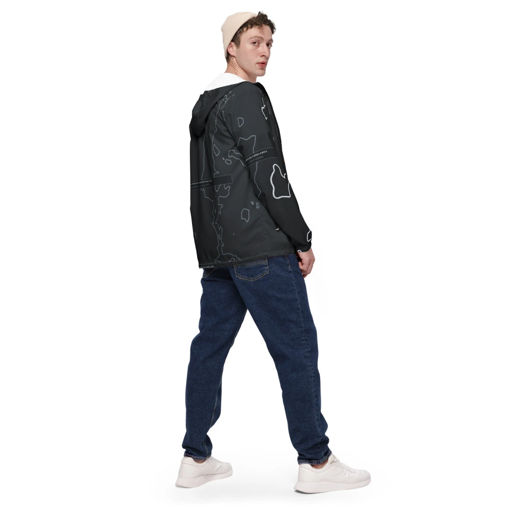 Soldotna Kenai River Technical Fjord Windbreaker Model Back