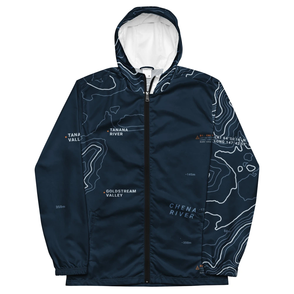 Fairbanks Chena River Technical Interior Windbreaker Flat Front