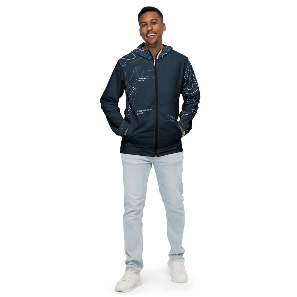 Fairbanks Chena River Technical Interior Windbreaker, front