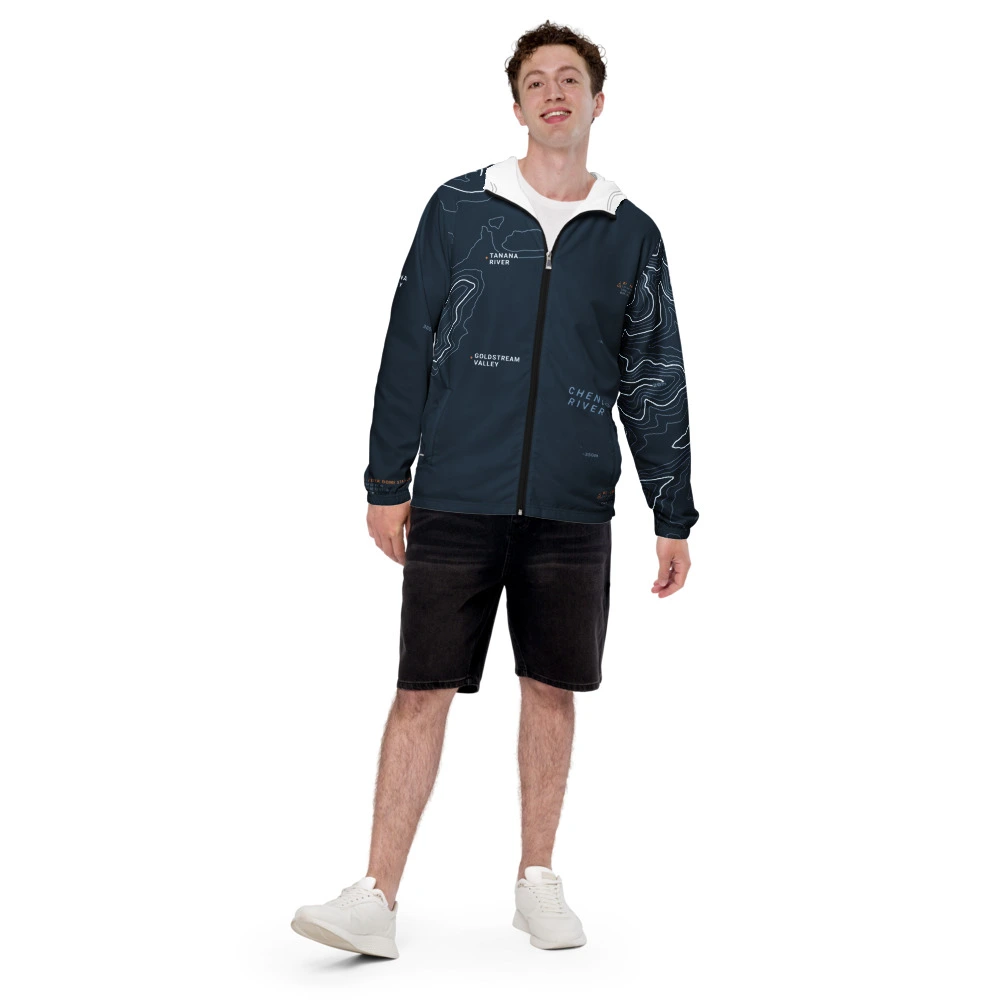 Fairbanks Chena River Technical Interior Windbreaker Model 2