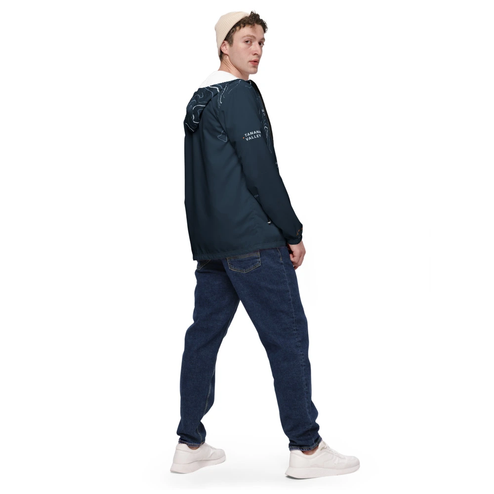 Fairbanks Chena River Technical Interior Windbreaker Model Back