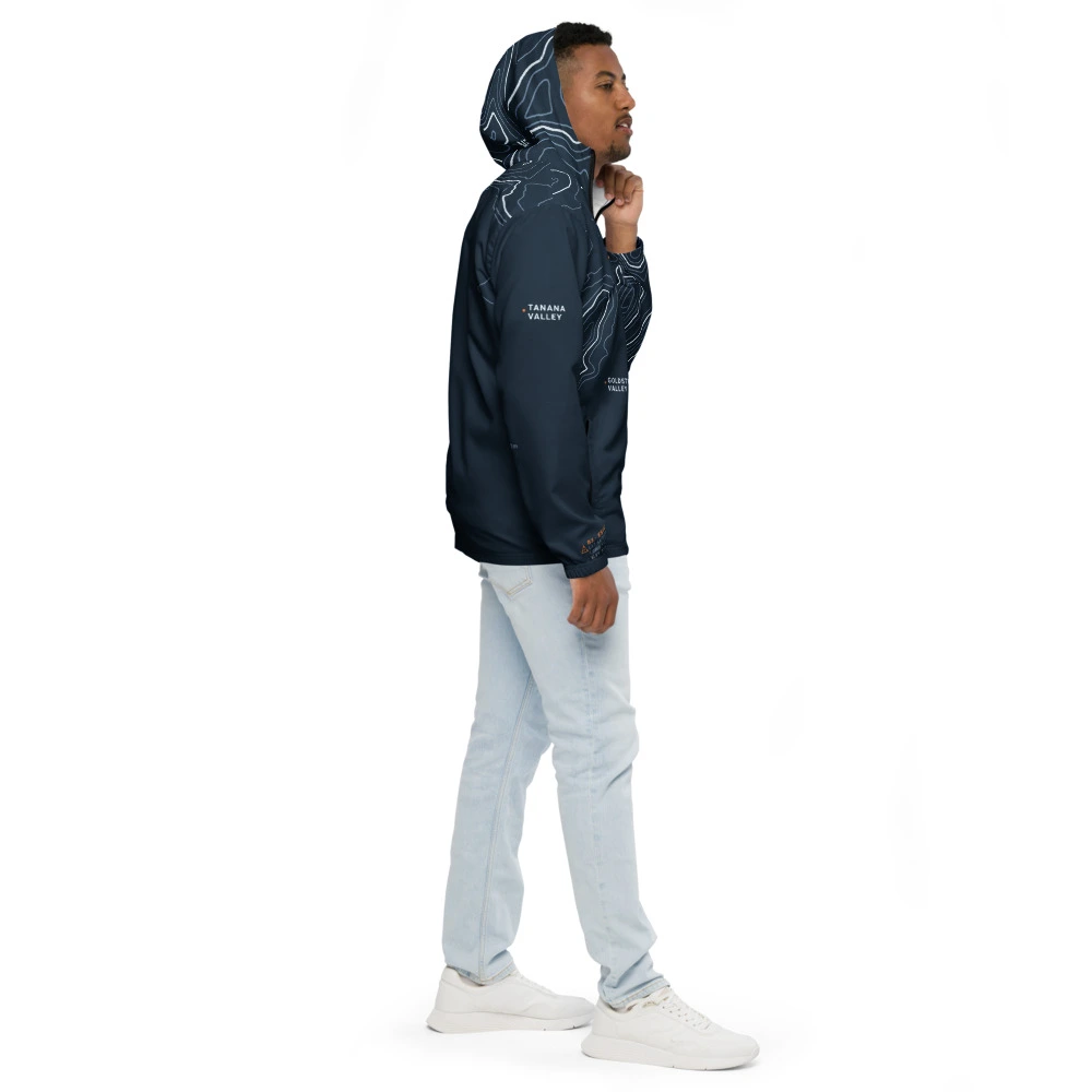 Fairbanks Chena River Technical Interior Windbreaker Right Sleeve
